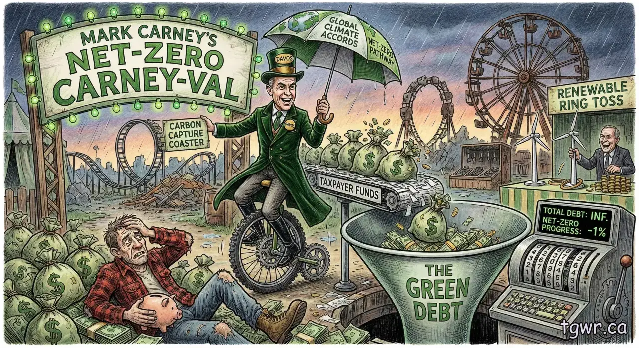 The Carney-val of Green Debt: Net-Zeroing the Taxpayer.