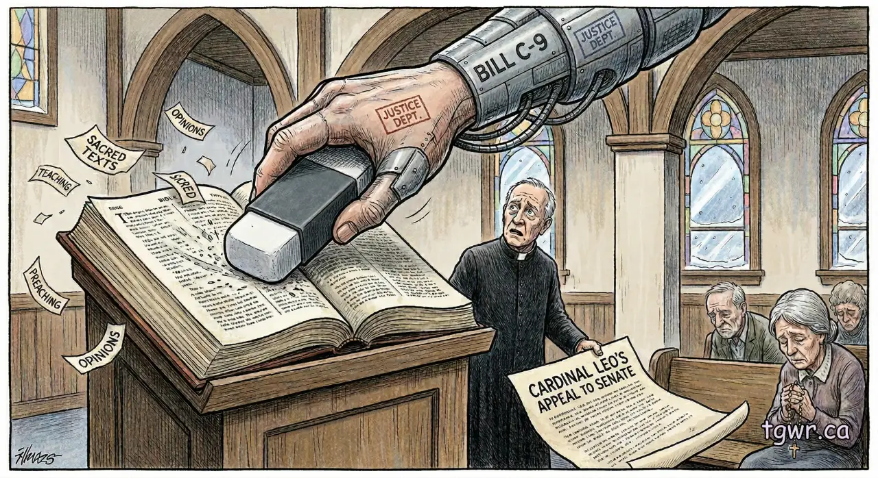 Bill C-9: State Eraser Scrubs Sacred Texts From Pulpit