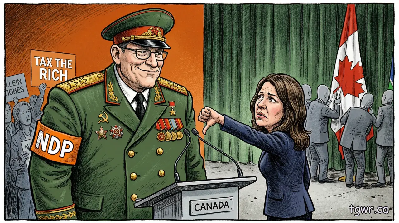 Danielle Smith Rejects the NDP’s Red Manifesto